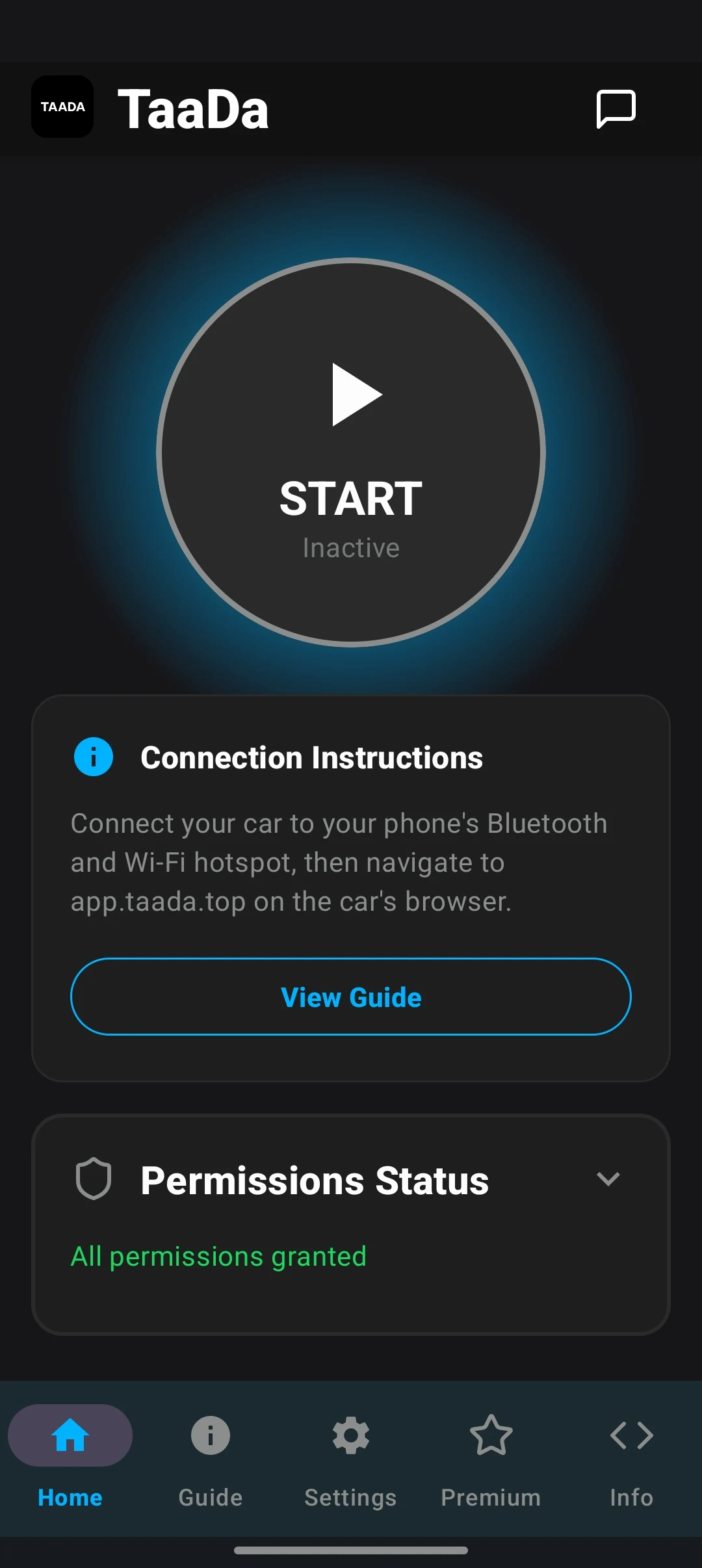 TaaDa: Android Auto for Tesla screenshot